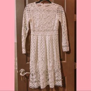 White Lace Dress